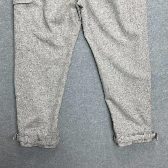 Reiss Brianna Wool Blend Cargo Gray Pants Sz. - Picture 6 of 15
